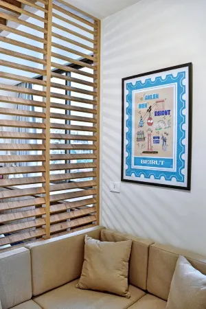 Chic 1-bedroom apartment in Jounieh - J706 Отели в г. Haret Sakher