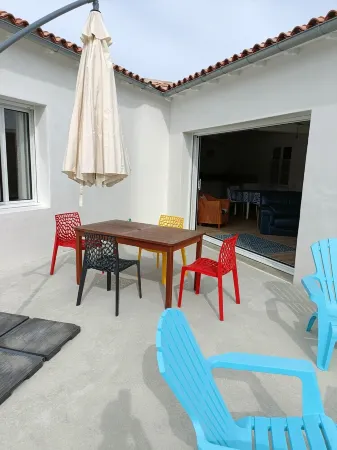 Maison Familiale 4 Personnes au Bois Plage Отели в г. Ле-Буа-Плаж-ан-Ре