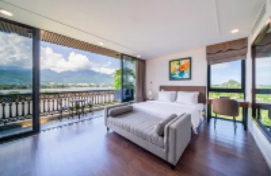 Cami Riverside Resort Da Nang Hotels near Nam O Beach