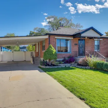 Great Outdoor Space! Family Home in SLC Suburbs