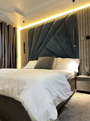 Luxurious Abuja Apartment With Private Entrance & Central AC