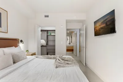 Miami 1BR Getaway for 4 Guests at The Crosby Hotéis em 