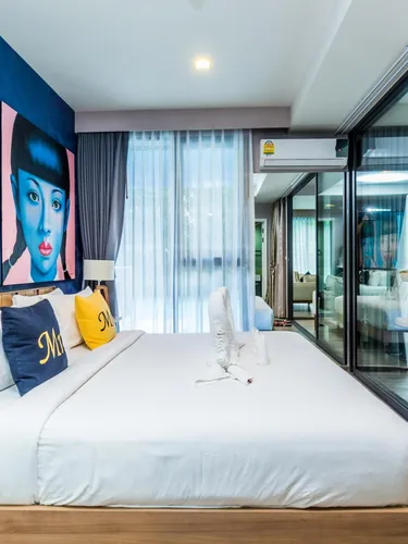 รูปภาพของUnique pool access apartment at The Deck Patong