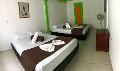 Room with 2 Double Beds. Number 7.