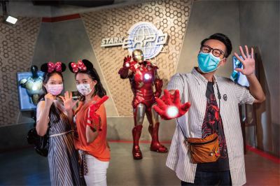 ホテル周辺 香港ディズニーランドホテルの写真