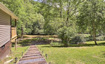 Private Riverfront Escape w/ Fire Pit & Grill
