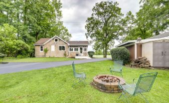 Stunning East Lansing Retreat w/ Fire Pit!