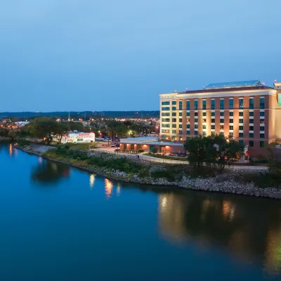 Embassy Suites by Hilton East Peoria Riverfront Hotel & Conference Center Hotels near Bradley University