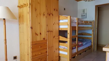 Studio 4 people - Bright - Beautiful view of the Aiguilles d'Arves mountains