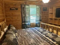 Little Valley private log cabin in the woods by Lake Petenwell