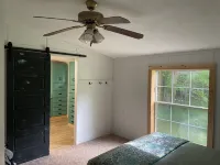 Waterfront home with Star Wars themed bunk room on all sports lake. Hotels in Amber Township