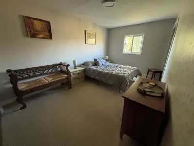 Cozy home with fenced yard and pet friendly.
