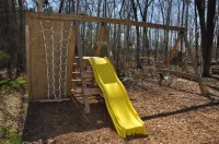 Luxury cabins in the foothills of the Blue Ridge Mountains
