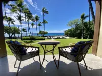 Oceanfront ground level recent remodel at Kona Isle