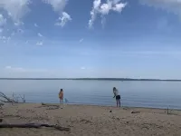 1 bedroom 2 bath condo overlooking Grand Traverse Bay and Acme Creek