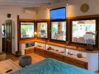 Casa Rustico, large pool, 350m from the beach, by the river. Hotels in Chia