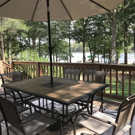 Escape the noise; waterfront home on quiet cove; fenced yard; updated; low rates