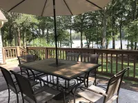 Escape the noise; waterfront home on quiet cove; fenced yard; updated; low rates