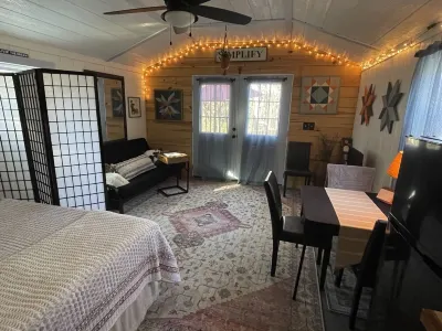 Experience nature with privacy at Comfort Spot Camp & Cottage!