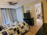 Brigantine Beach during the day and Atlantic City at night, best of both worlds!