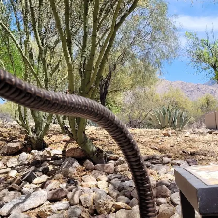 Modern & elegant desert highway with quick access to hiking!