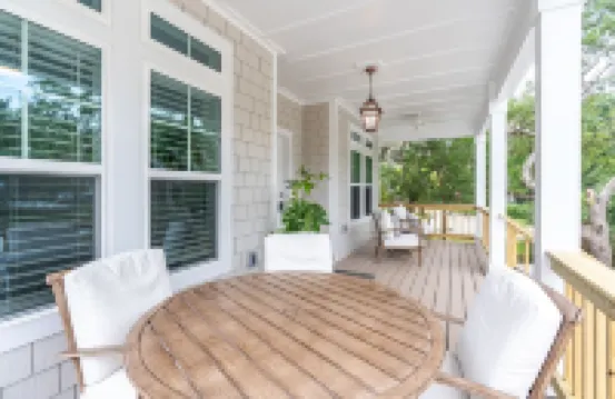 Vilano Beach Vacation Stop. 2 masters, Private Heated pool, Steps to the Beach!