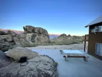 Nestled in nature with views of the Alabama Hills, Sierras and Inyo Mountains