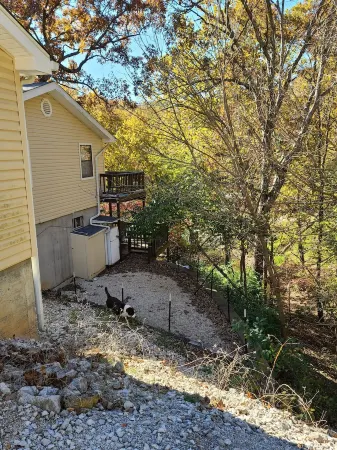 Quite cove dock trailer parking sleeps14 two kayaks games floats firepit