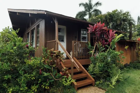 Cozy cottage nestled on our 5 acre Organic fruit farm
