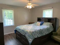 Jacksonville ranch house with perks! Hotels near Staples