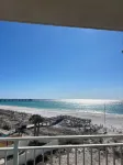 Closest 2 Bedroom to Beach Spectacular Gulf, Pier, & 🐬 View at A403 Waterscape Hotels in Okaloosa Island