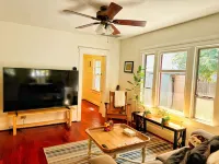 Victorian Bungalow: 2 bd + parking + private garden