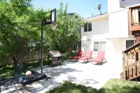 Spacious and private! Connected to the internet to keep in touch with...