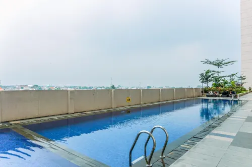 家庭般的工作室在10樓的Margonda Residence 5公寓 - 廚房