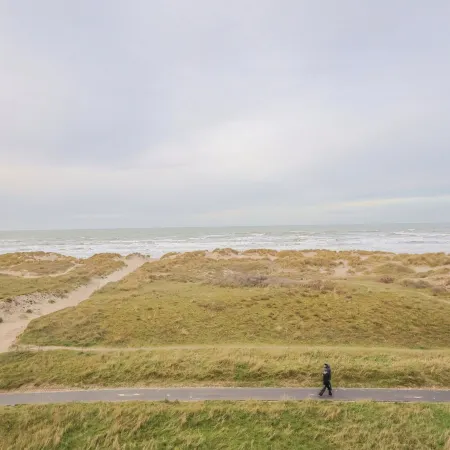 Studio by the Sea in Belgium with Beach Access