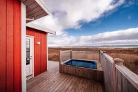 Blue View Cabin 1B with Hot Tub Hotels in Reykholt