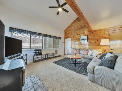 Cozy Mountain Getaway with Wood-Burning Stove - Inviting Retreat