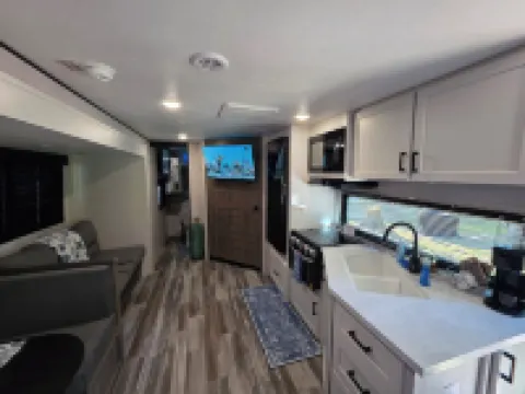 Stay at The Rusty Hooker a Cozy Camper in Perry Fl Hotels in Perry