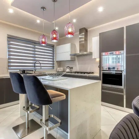 Luxury & Cosy 3 Bedroom Apt in Gzira, close to Sliema & StJulians by walk