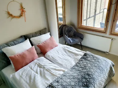 Superb 1Br Home with Sauna and Terrace Hotels in 