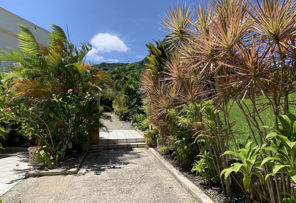 글램핑 리조트 요카부시의 텐트 내부 모습