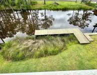 “THE BAY STAY”  3BR - 2BA Canal Home with Boat Pier, Fish Off Dock, Cart to Town