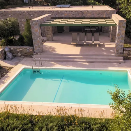 Ouzo Stone House 1 with Private Pool