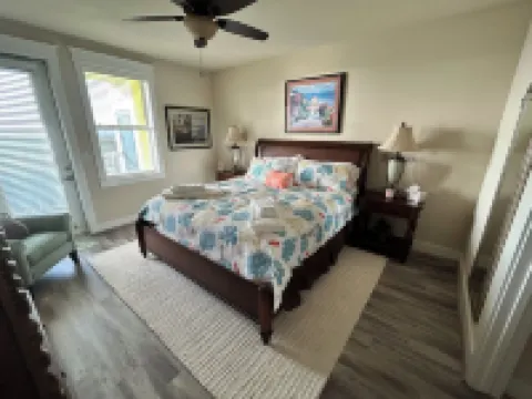 Charming beach front 3-bedroom condo located in Pointe West, Galveston, TX.