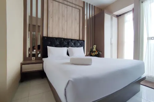 Comfortable and Modern 1Br Without Living Room at Amartha View Apartment
