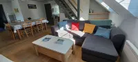 Large duplex apartment 60m2, 3 stars