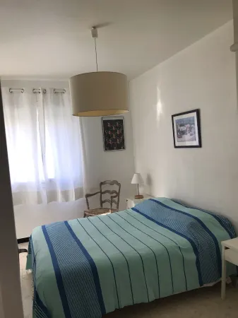 Beach house facing the sea