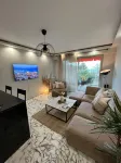 Sunny terrace apartment with sea view