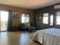 3 comfortable individuals cabins in a property with stunning views of the valley