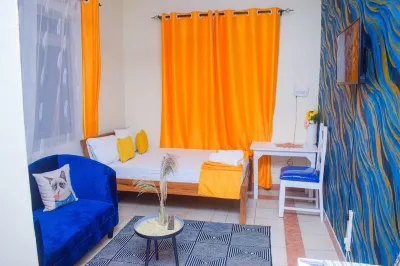 Cozy studio ,10min walk t nature park 5 min to beach, discounted prices in nyali